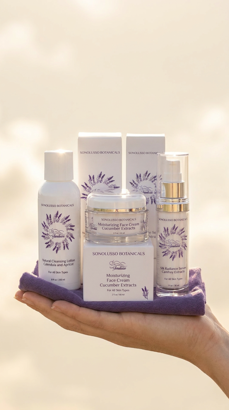 Sonolusso Travel Spa - Lavender Ritual Set