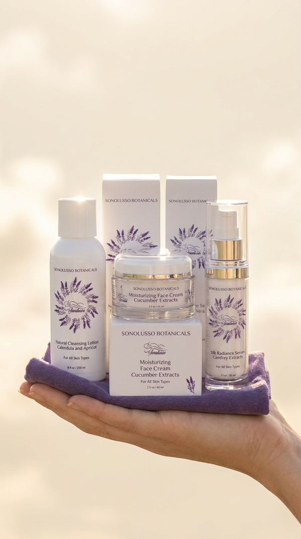 Sonolusso Travel Spa - Lavender Ritual Set
